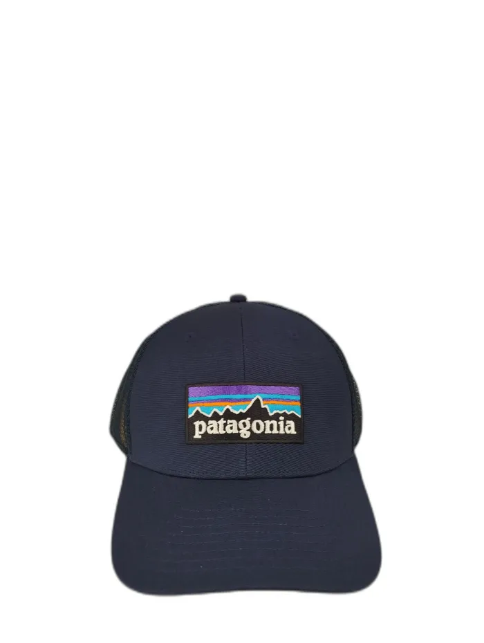 Patagonia Cappello Logo Blu