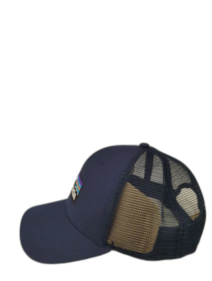 Patagonia Cappello Logo Blu
