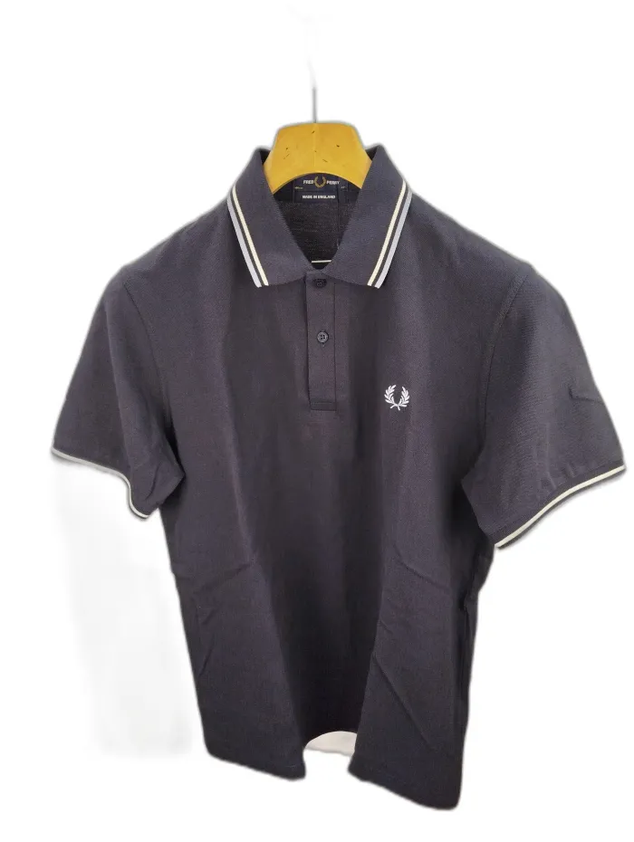 Fred Perry Polo M12 Made in England Blu 
