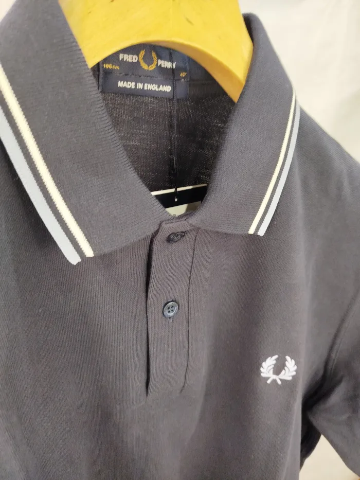 Fred Perry Polo M12 Made in England Blu 