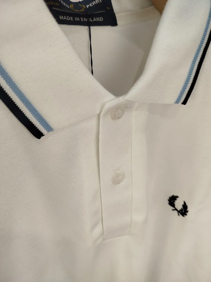 Fred Perry Polo M12 Bianca