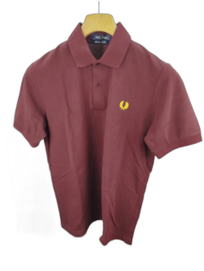 Fred Perry Polo M3 made in England Bordeaux