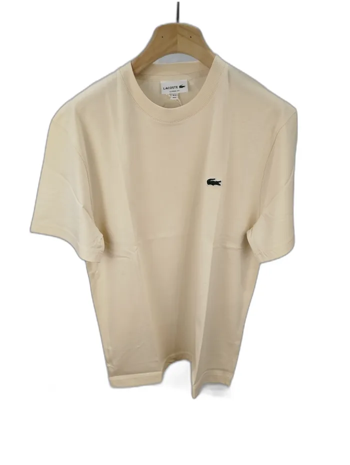 Lacoste T-Shirt Classic Fit Beige chiaro