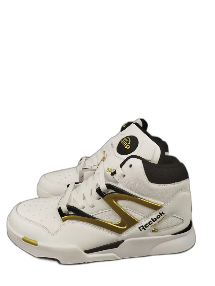 Reebok Pump Bianco  Oro e Nero 