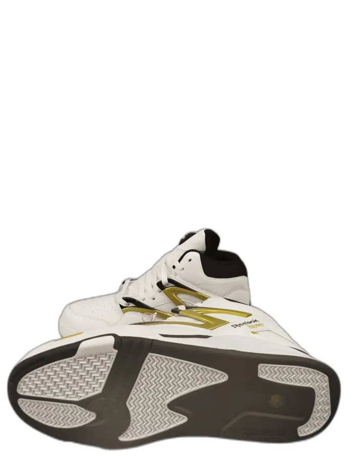 Reebok Pump Bianco  Oro e Nero 