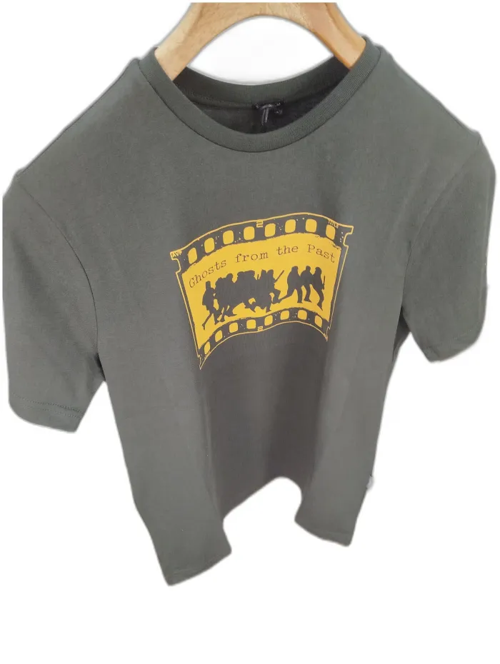 Three-Stroke T-Shirt Ghosts from the Past verde militare