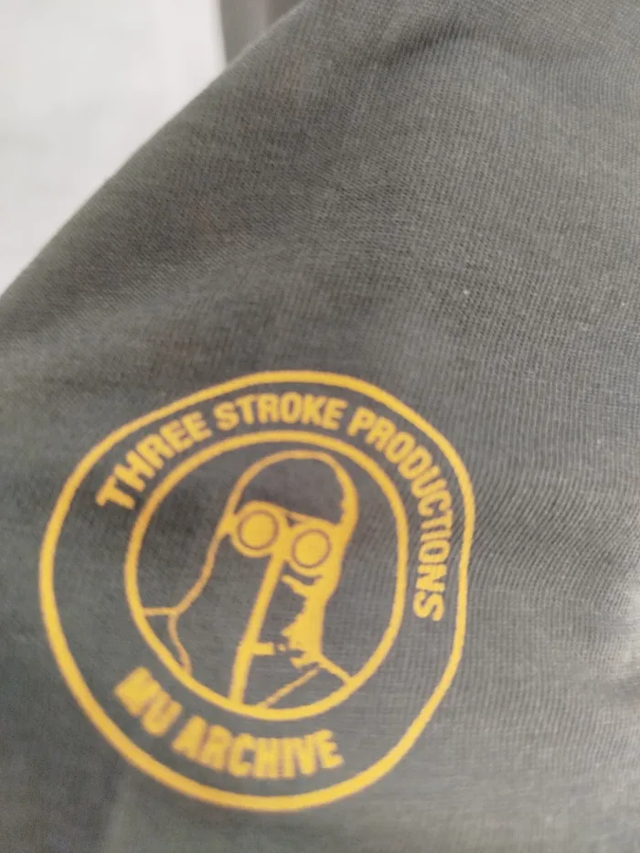 Three-Stroke T-Shirt Ghosts from the Past verde militare