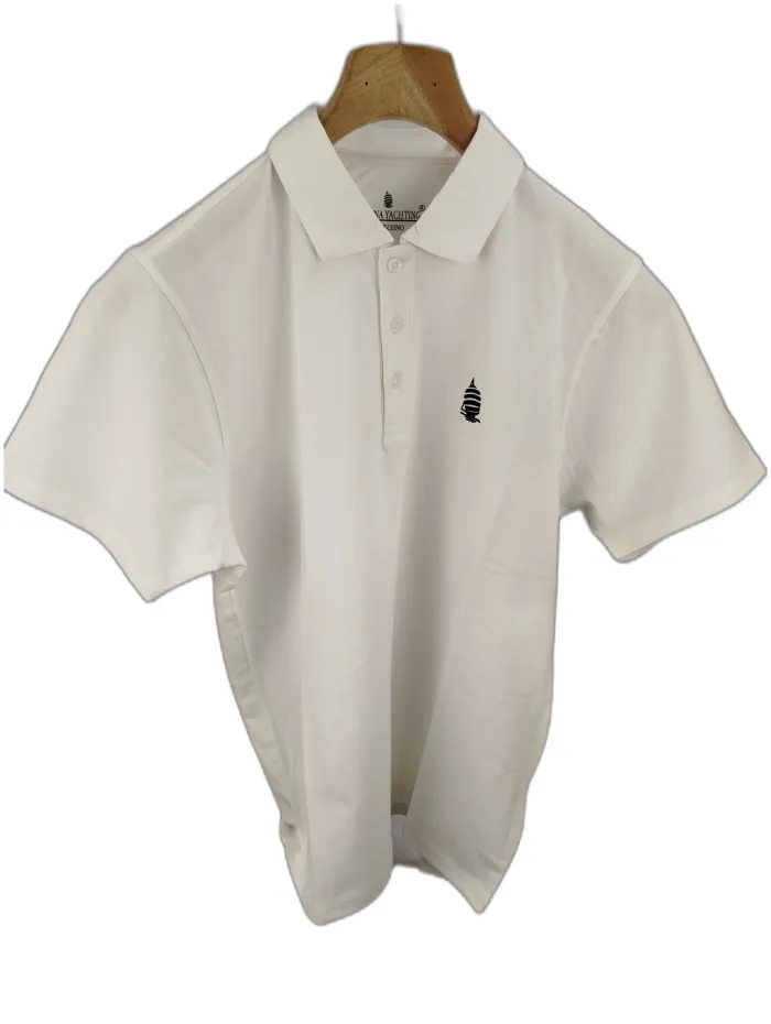 Marina Yachting Polo in tessuto tecnico Bianco