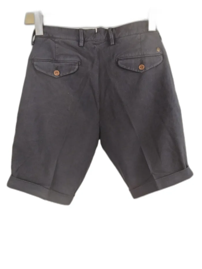 Modfitters Bermuda Cotone/Lino nel colore Blu Navy