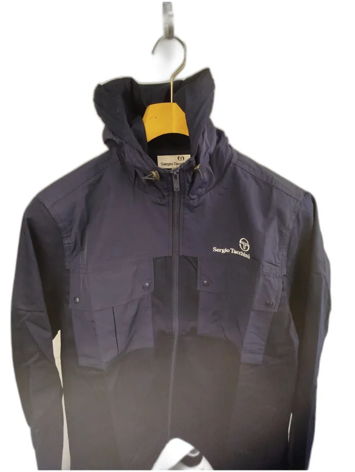 Sergio Tacchini Calisti Hooded Jacket Blu