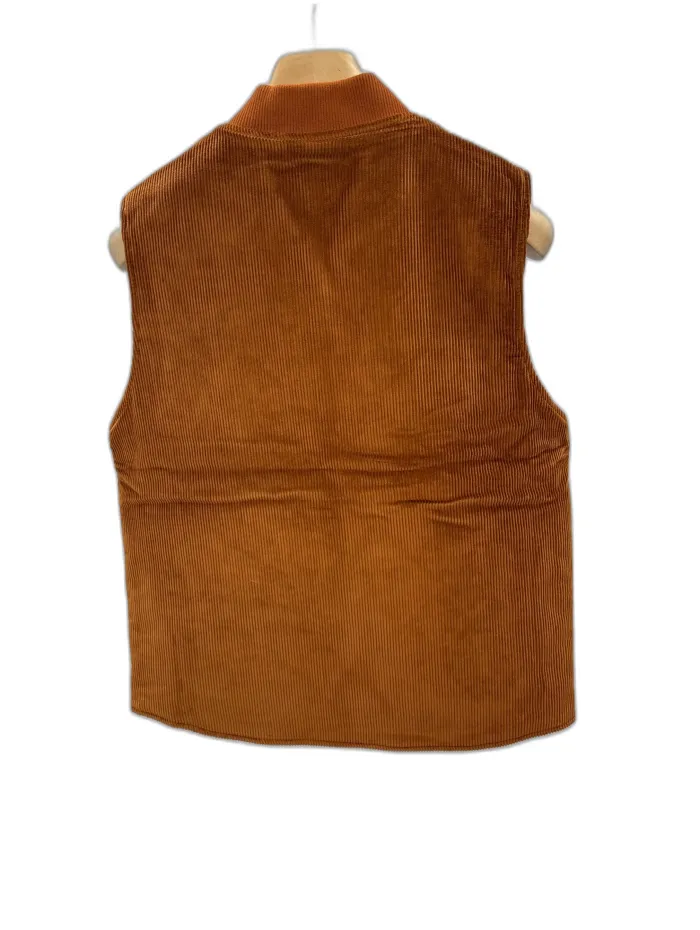 Gilet Bl'ker Velluto Marrone