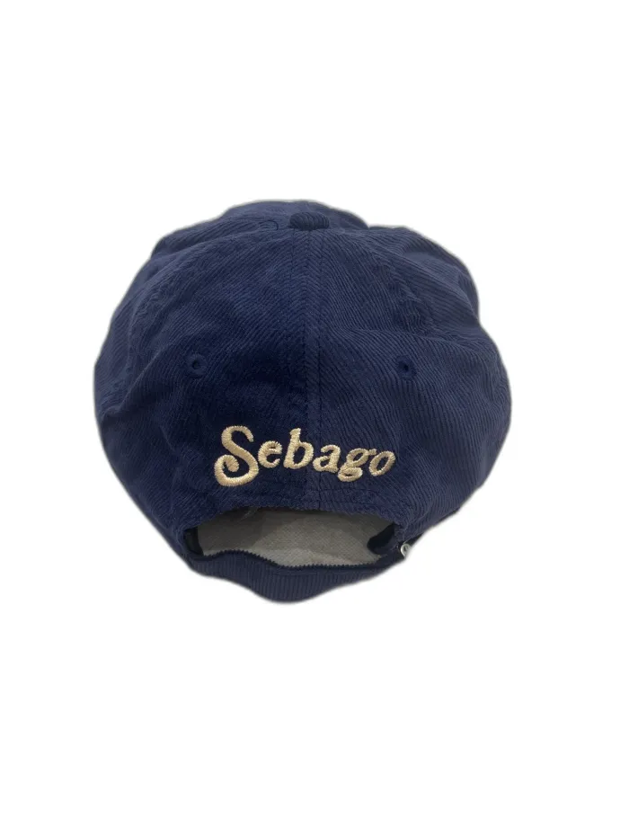 Cappello Sebago in cotone con ricamo