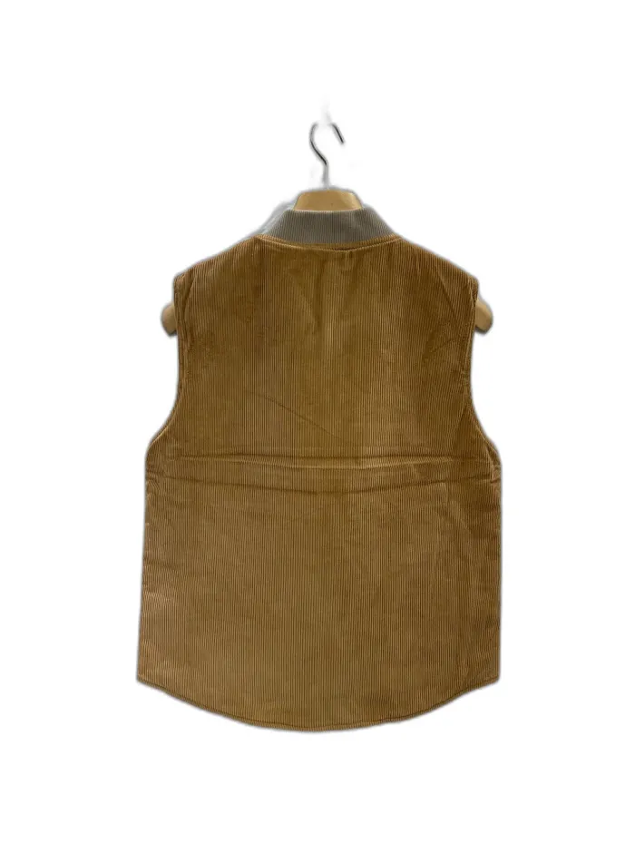Gilet Velluto Marrone Bl'ker