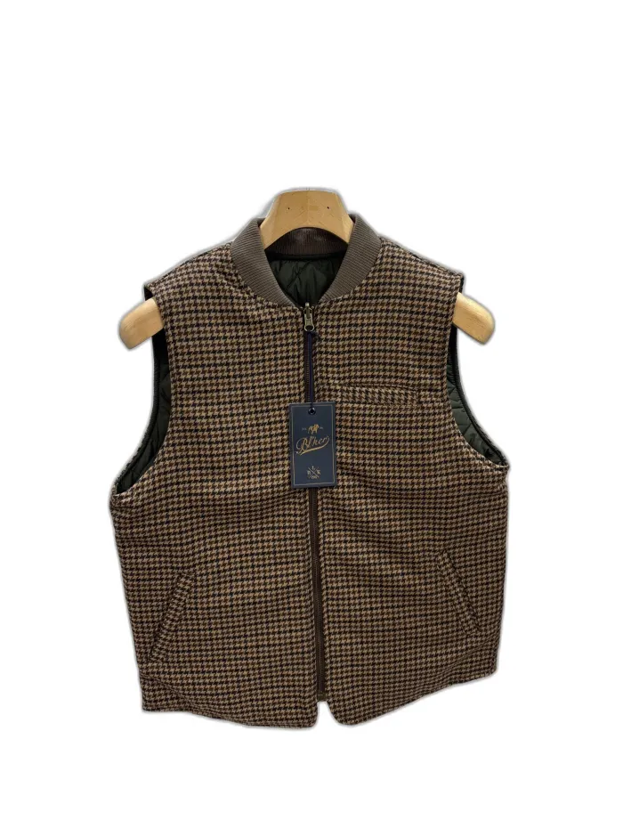 Gilet Stile Scozzese Bl'ker