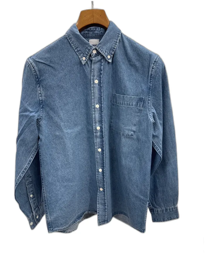 Camicia Denim Blu Sebago