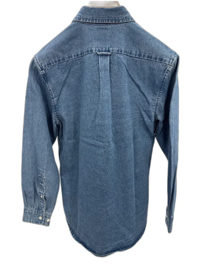 Camicia Denim Blu Sebago