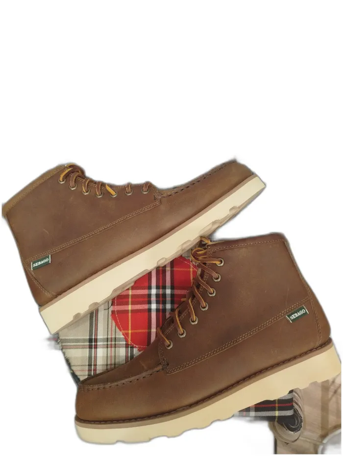 Sebago Scarpe in Pelle Marrone