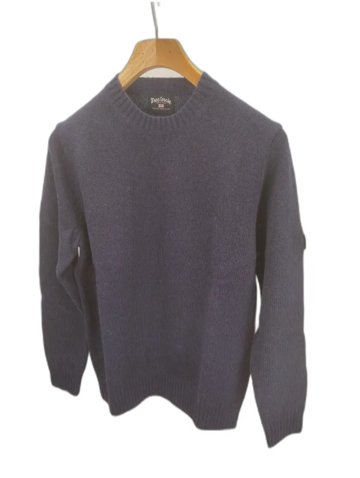 Maglione Navy Three Stroke