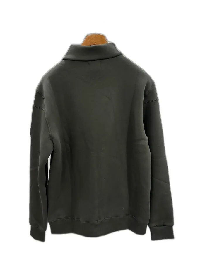 Felpa Three Stroke Verde Militare