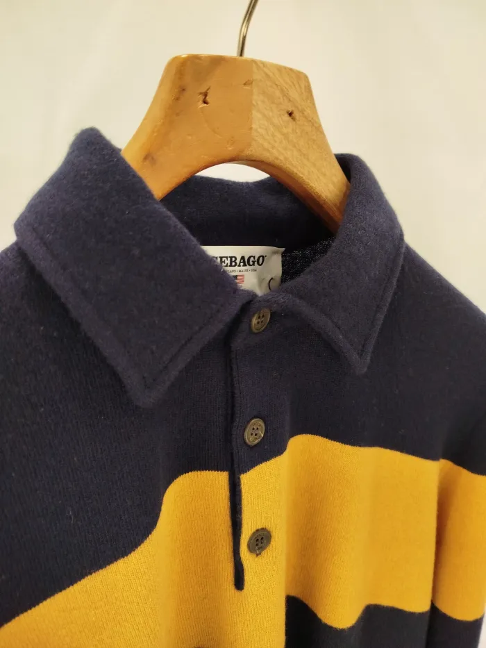 Maglione Sebago Blu e Giallo