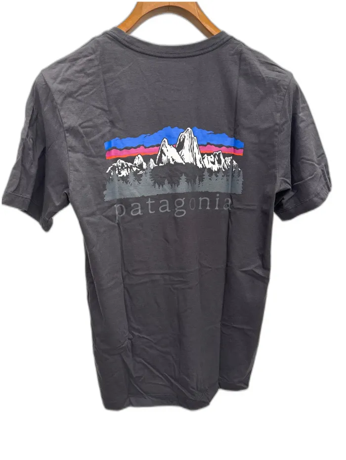 T-shirt Patagonia Logo Montagna