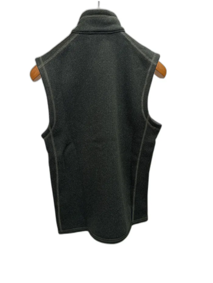 Gilet Patagonia in Pile Verde Scuro