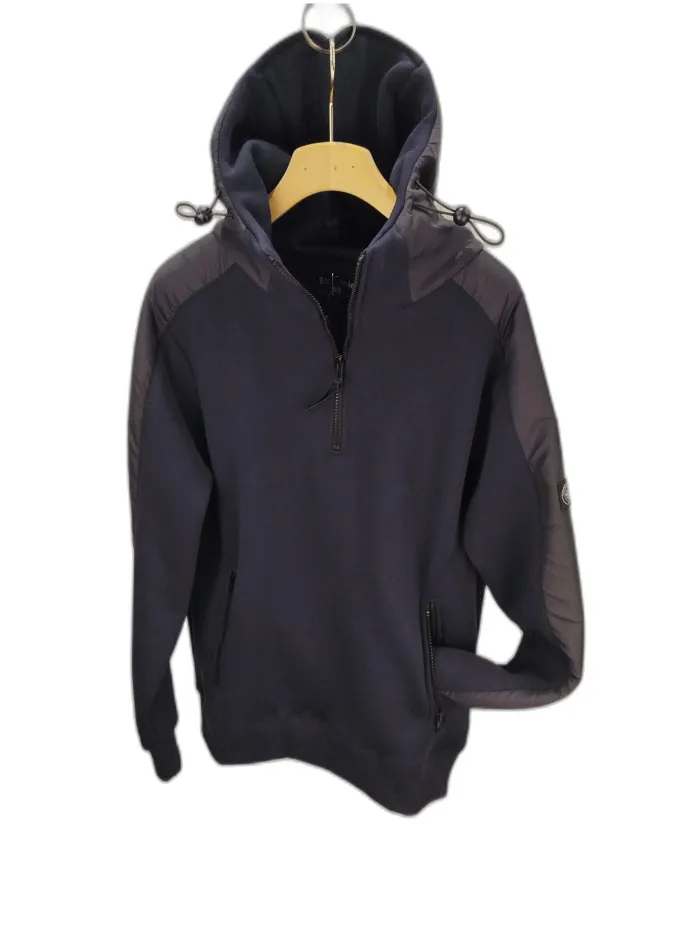 Felpa Cappuccio Three Stroke