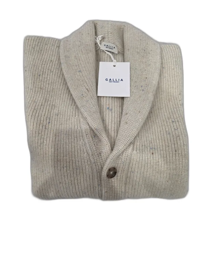 Cardigan Beige Gallia Knit Project