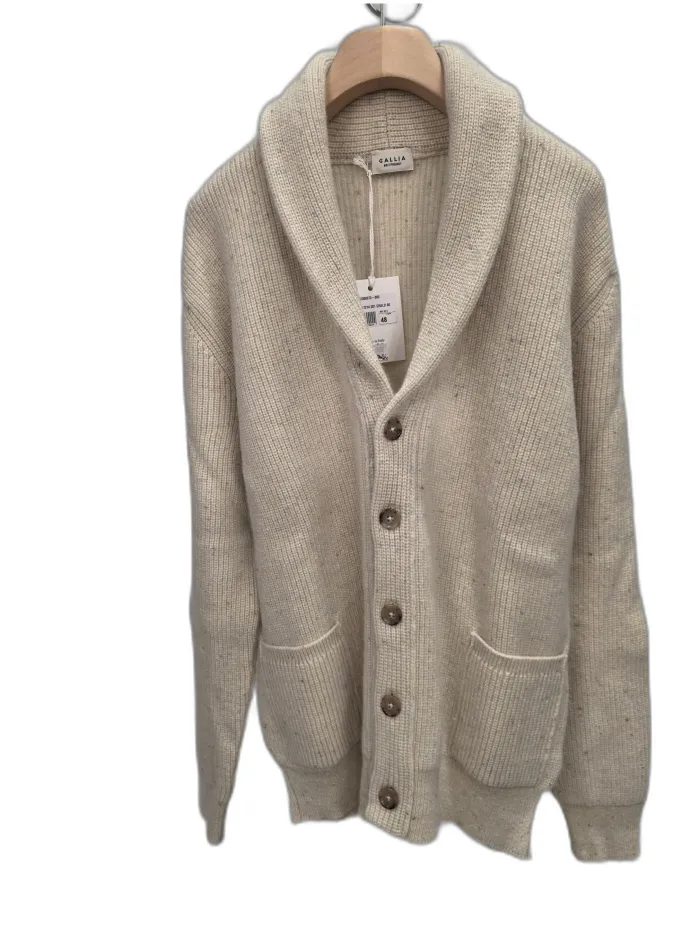 Cardigan Beige Gallia Knit Project