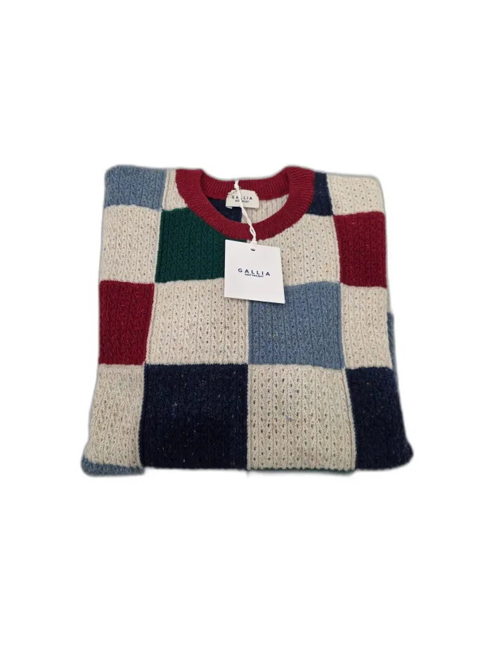 Maglione Patchwork Gallia