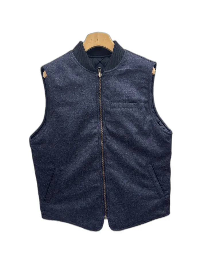 Gilet Blu Bl'ker donegal reversible owl