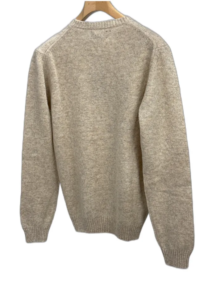 Maglione V Collo Pura Lana Bl'ker