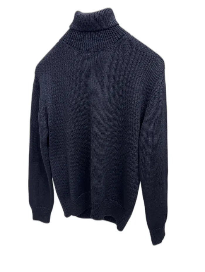 Maglione Collo Alto Bl'ker Blu