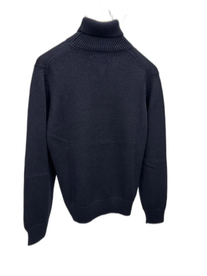 Maglione Collo Alto Bl'ker Blu