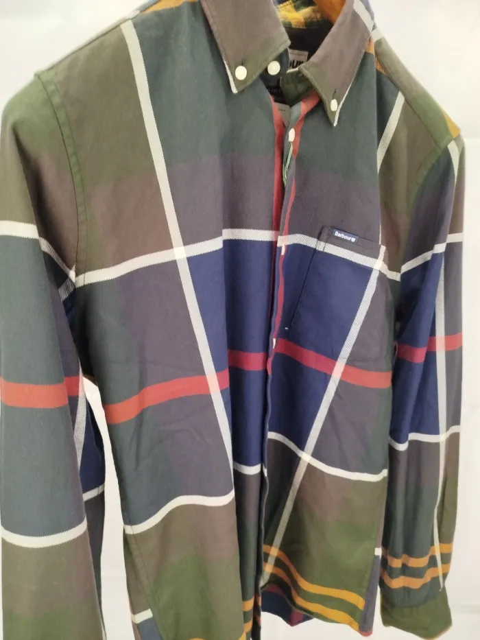Camicia Barbour a quadri in cotone