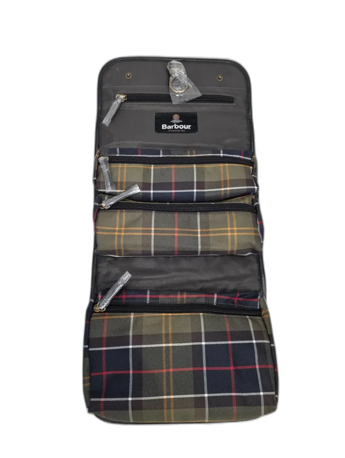 BEAUTY CASE Tartan Barbour