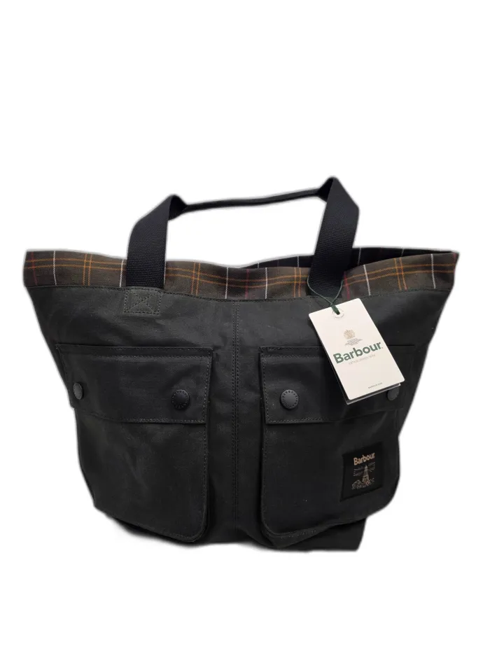 Borsa Barbour in Tessuto