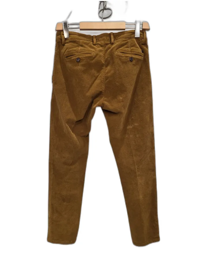 Pantaloni corduroy tabacco