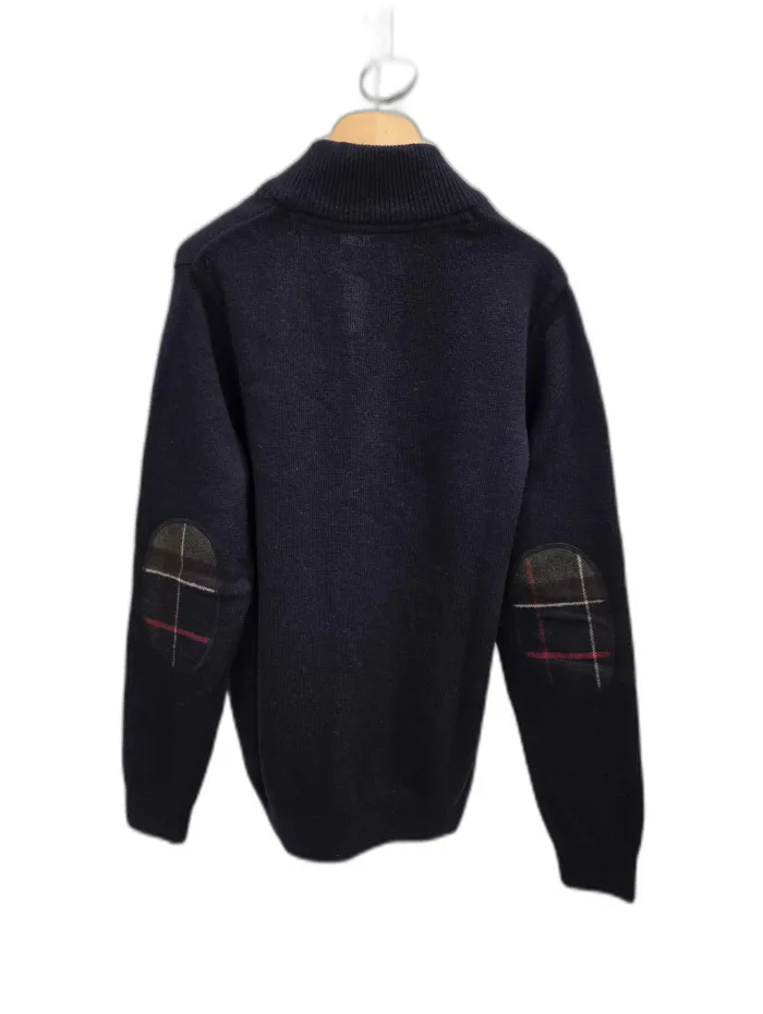 Maglione Barbour con Zip Collo Alto