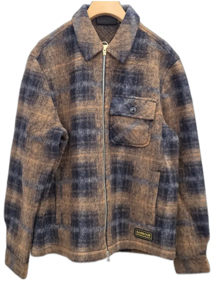 Giacca Pile A Quadri Barbour International