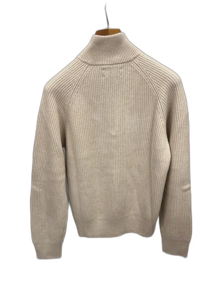 Maglione Maglia Crema con Zip Bl'ker