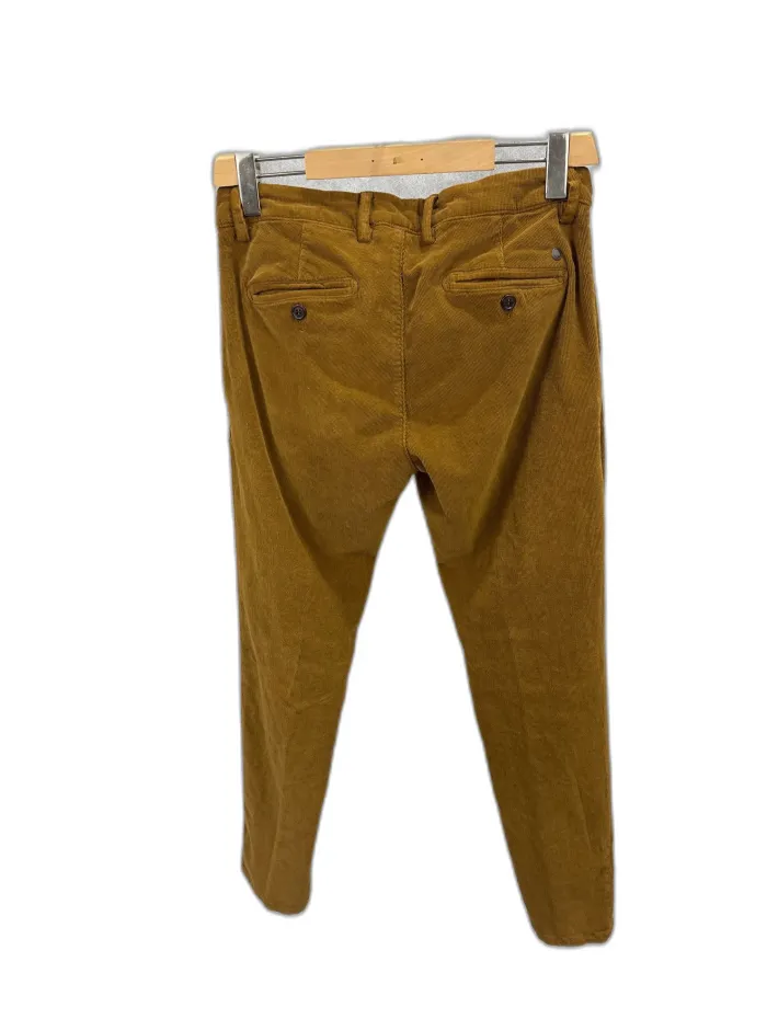 Pantaloni Velluto Corduroy Marroni Modfitters