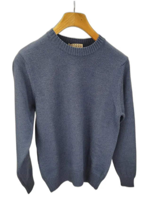 Maglione Cashmere Blu