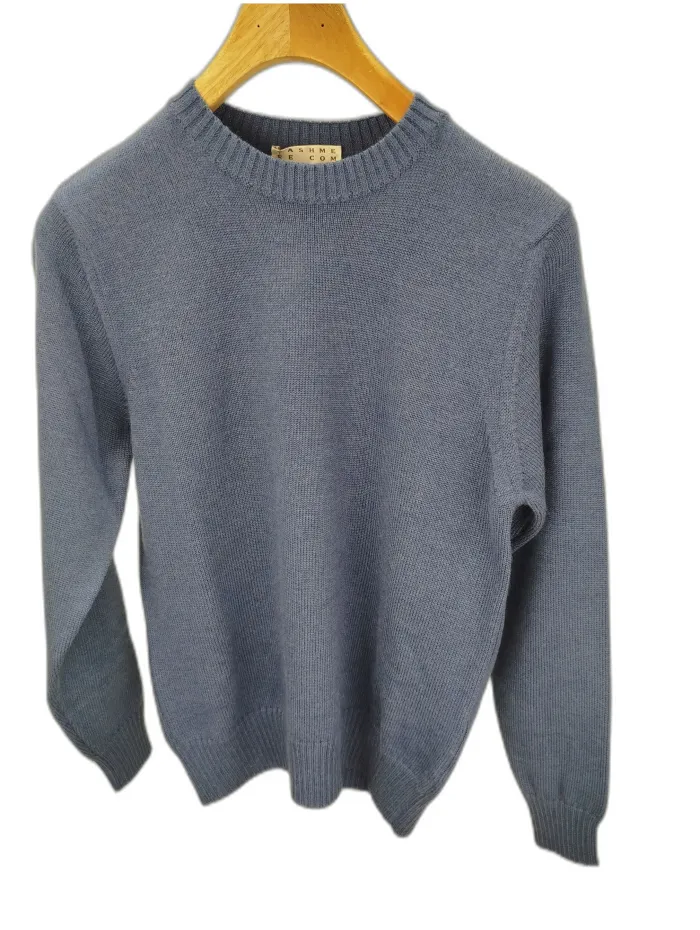 Maglione Cashmere Blu