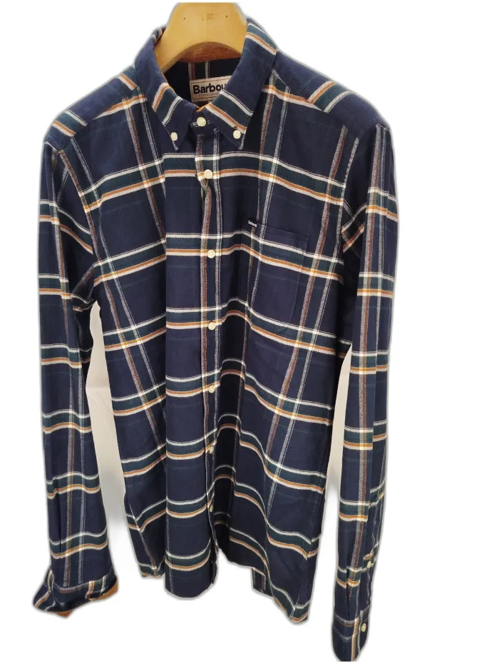 Camicia Barbour Flanella Righe