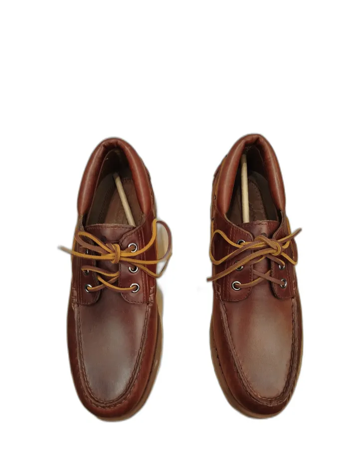 Sebago Scarpe in Pelle Marrone