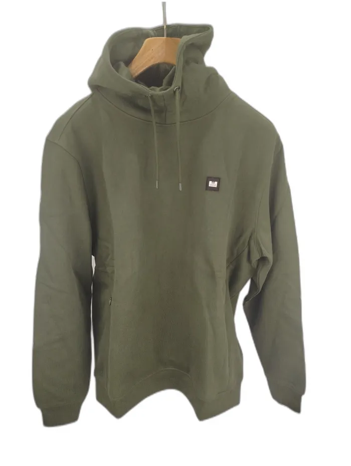 Felpa Verde Oliva con Cappuccio Weekend Offender