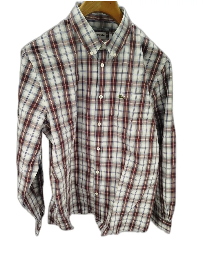 Camicia Lacoste Fantasia Quadretti