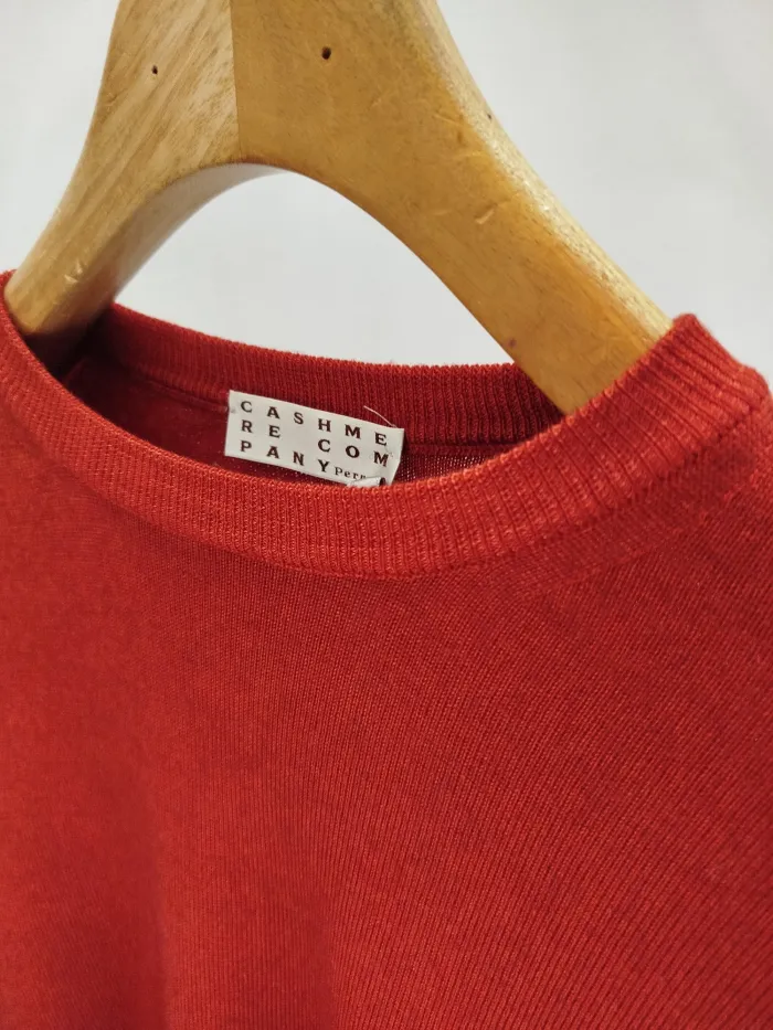 Maglione Cashmere Rosso