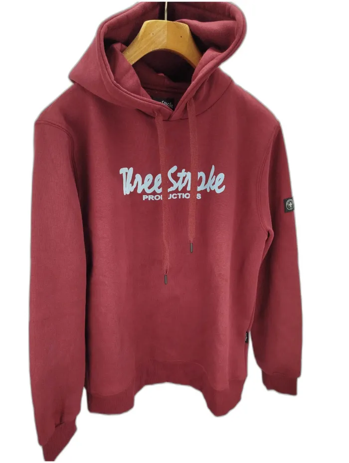 Felpa Three Stroke Bordo